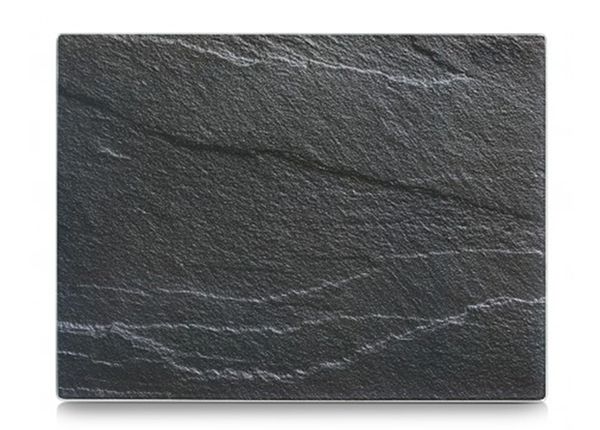 Lasinen leikkuulauta Slate