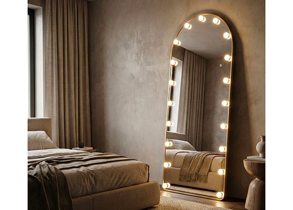 Lattiapeili Hollywood LED 170 cm, kullanvärinen