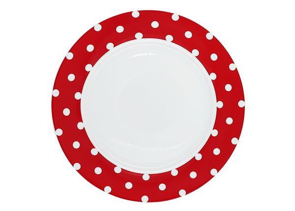 Lautanen PIENI TÄPLÄ Ø 27 cm, 6 kpl