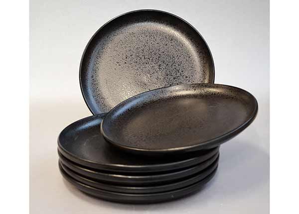 Lautaset Musta Helmi Ø 26 cm, 6 kpl