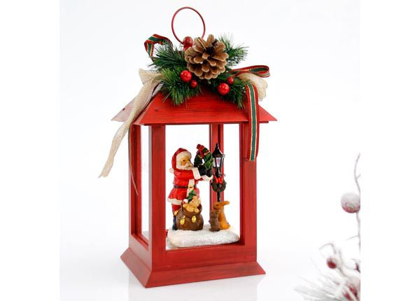 LED koristelyhty Santa