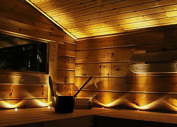 LED saunavalaisimet