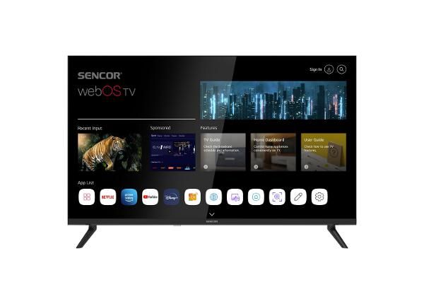 LED-televisio 32" Sencor SLE32S803B