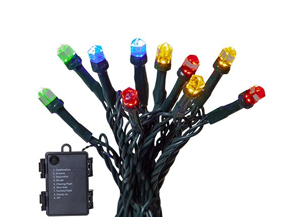 LED valonauha Diamond Star