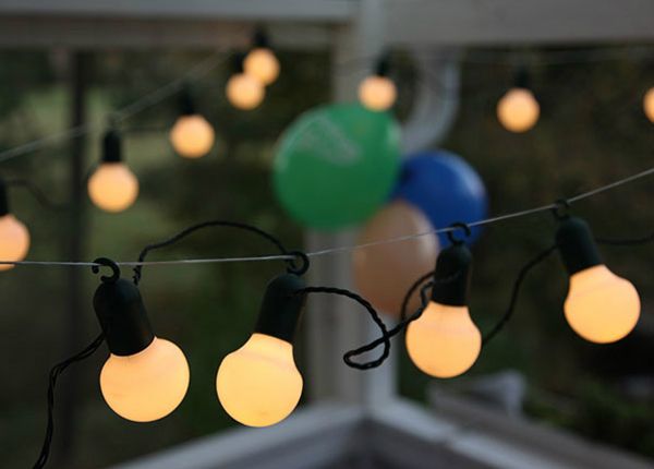 LED valonauha Party Balls, lämmin valkoinen