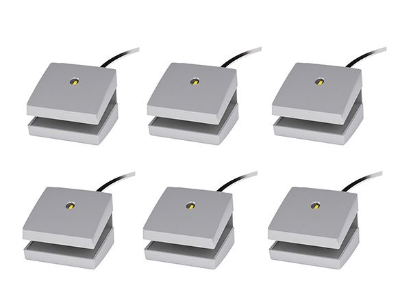 LED-valot 6 kpl