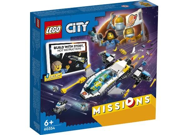 LEGO City Mars-avaruusaluksen tutkimuslennot