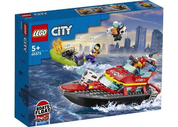 LEGO City Palokunnan pelastusvene