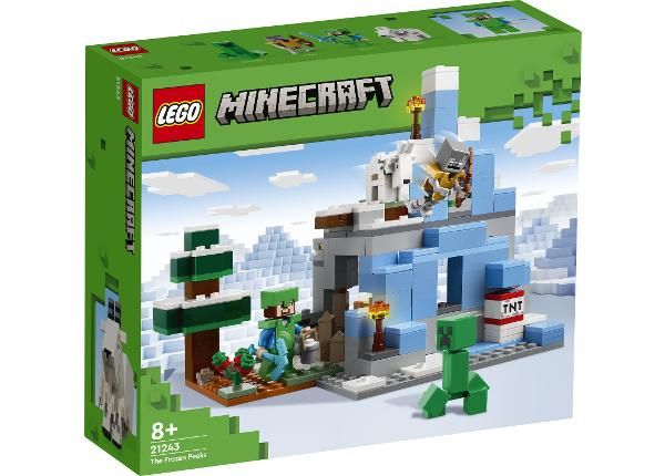 Lego Minecraft Jään peittämät huiput