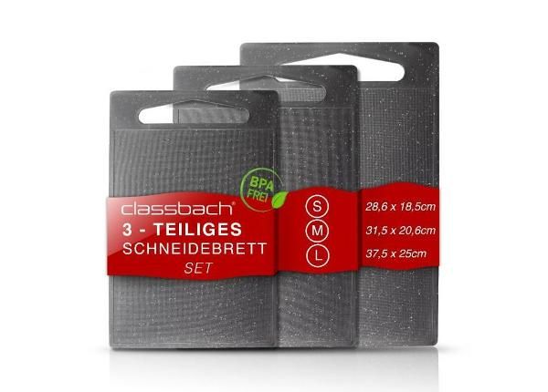 Leikkuulaudat Classbach CSB4012KGR, vaaleanharmaa