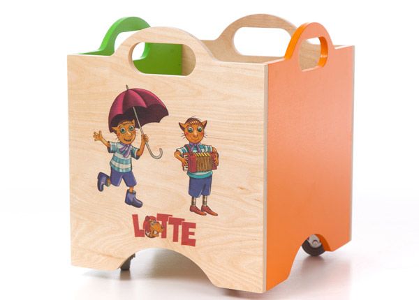 Lelulaatikko pyörillä LOTTE