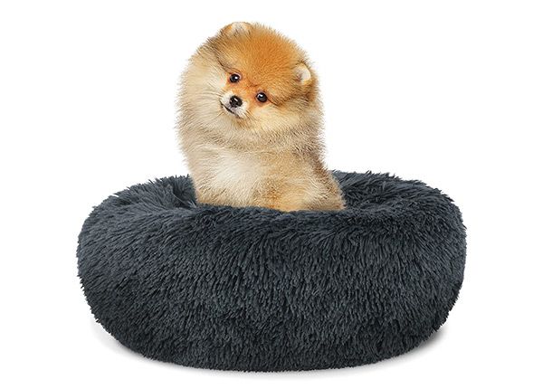Lemmikin peti Ø 40 cm, tummanharmaa