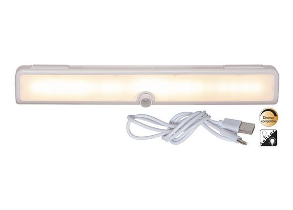 Liiketunnistimella varustettu huonekalovalaisin