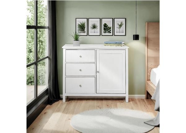 Lipasto Chilly Home 3+1, valkoinen