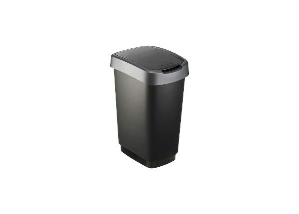 Liukukannellinen roskakori TWIST 25 L