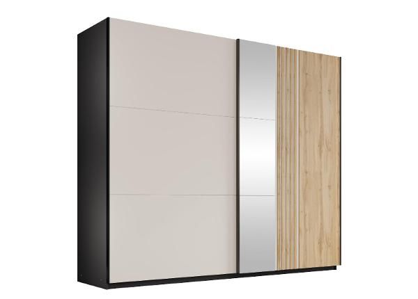 Liukuovellinen vaatekaappi Evora 250 cm