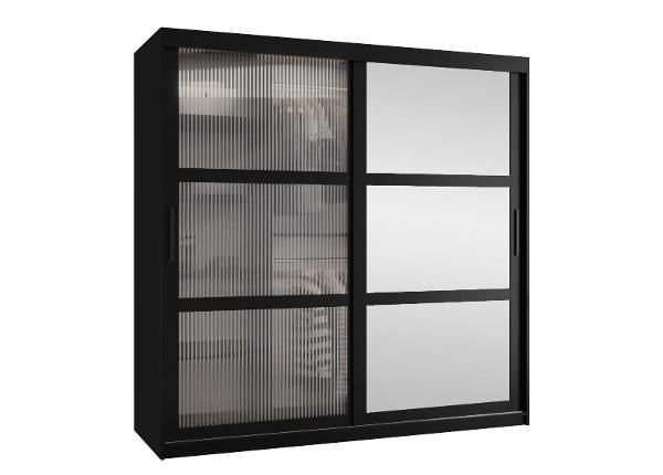 Liukuovellinen vaatekaappi Flutes 180 cm