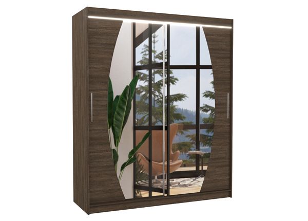 Liukuovikaappi Ballwin I 180 cm + LED