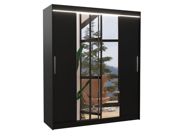 Liukuovikaappi Dalia I 180 cm + LED