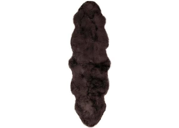 Luonnollinen lampaantalja Merino chocolate Duo ±60x180 cm