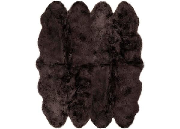 Luonnollinen lampaantalja Merino chocolate Octo ±170x180 cm