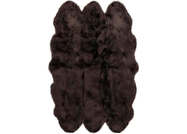 Luonnollinen lampaantalja Merino chocolate Sexto ±130x180 cm