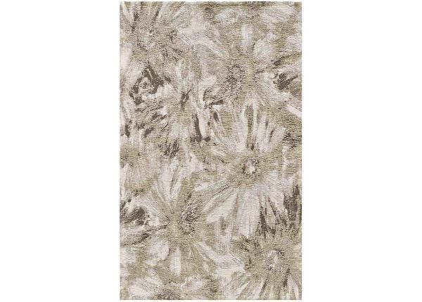 Matto Fiori Beige 115 x 175 cm