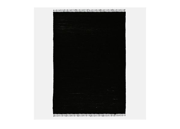 Matto Happy Cotton Uni 160x230 cm, musta