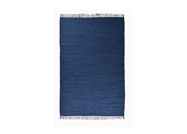 Matto Happy Cotton Uni 60x120 cm, sininen