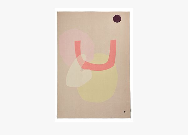 Matto om Tailor Shapes, 140x200 cm vaaleanpunainen/monivärinen
