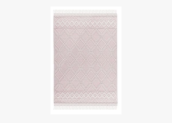 Matto Tom Tailor Colored Macrame, 65x135 cm vaaleanpunainen