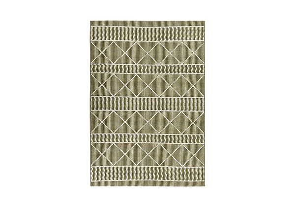 Matto Tom Tailor Funky Outdoor Geometric, 120x180 cm vihreä