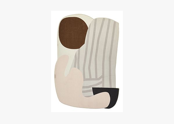 Matto Tom Tailor Shapes, 140x200 cm harmaa/moniväri