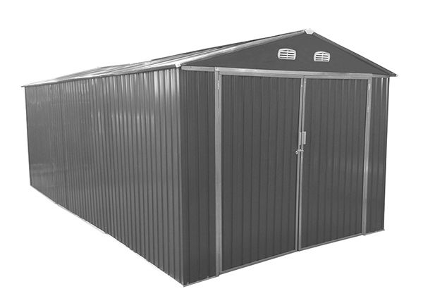 Metallinen autotalli/ pihavarasto 17m²