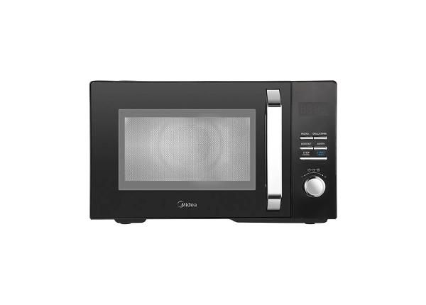 Mikroaaltouuni, jossa grilli‑ ja kiertoilma‑toiminnot, Midea MAC23XF, musta