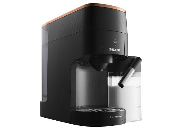 Monikapselinen 3in1-kahvinkeitin Marco Polo Sencor SCC3000BK