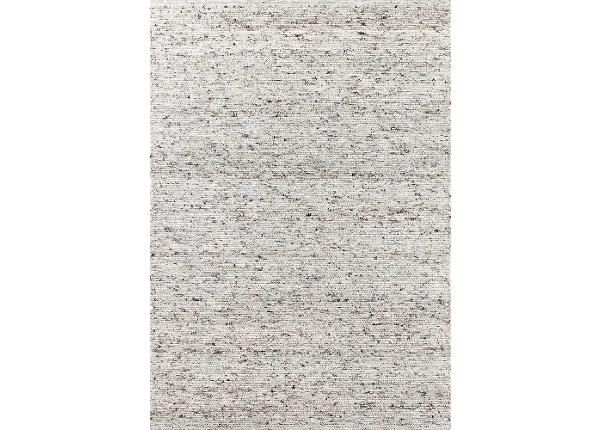 Narma käsinkudottu villamatto Hygge grey 200x300 cm