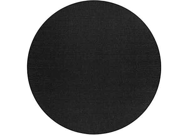 Narma sileäkudosmatto Bello™ black pyöreä