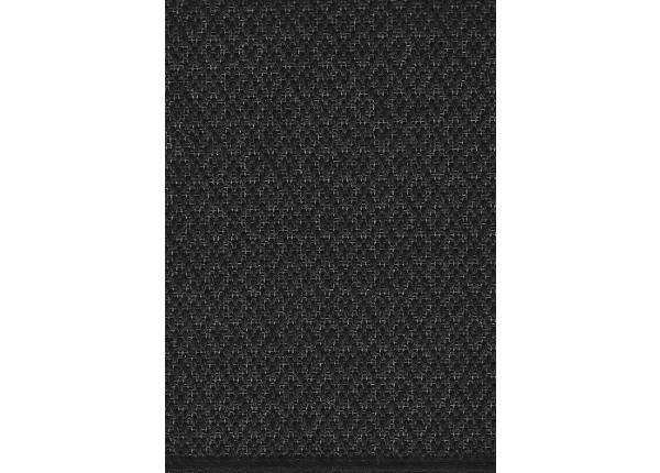 Narma sileäkudosmatto Bello™, musta 133x200 cm