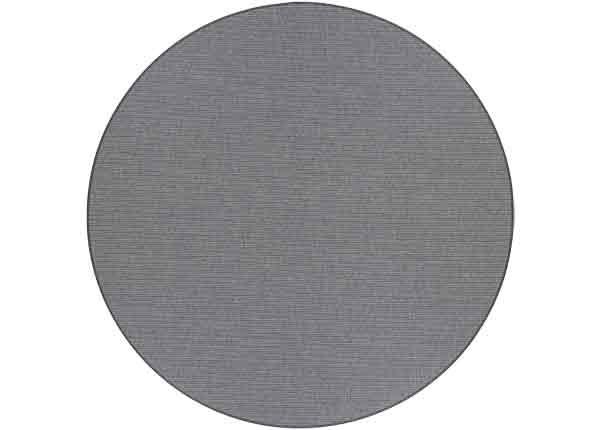 Narma sileäkudosmatto Credo™ grey pyöreä