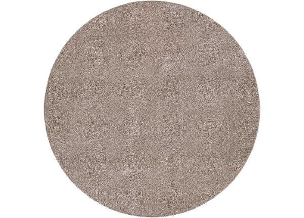 Narma velour matto Noble™ beige pyöreä Ø 200 cm