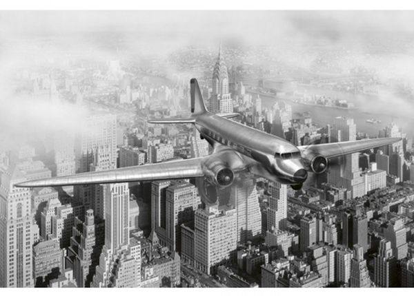 Non-woven kuvatapetti Airplane 225x250 cmcm