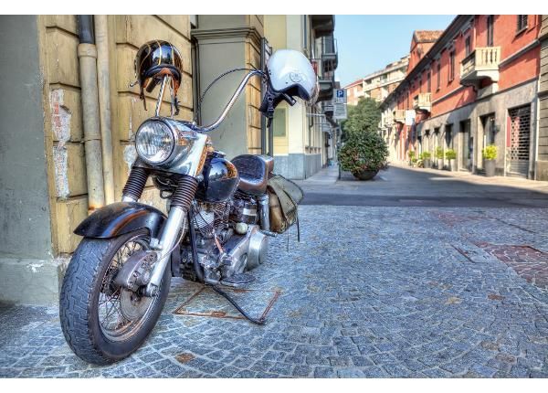 Non-woven kuvatapetti Big Motorcycle