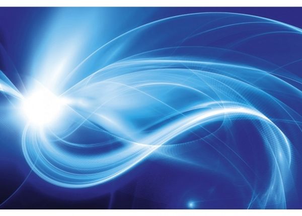 Non-woven kuvatapetti Blue abstract