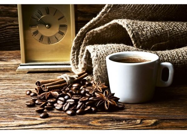 Non-woven kuvatapetti Cup of coffee