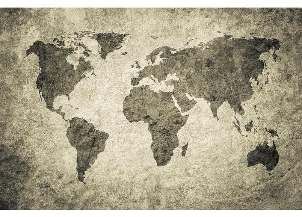 Non-woven kuvatapetti Grunge Map
