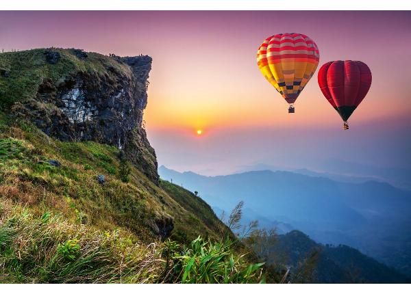 Non-woven kuvatapetti Hot Air Balloons
