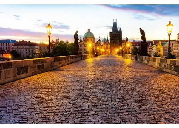 Non-woven kuvatapetti Prague Bridge