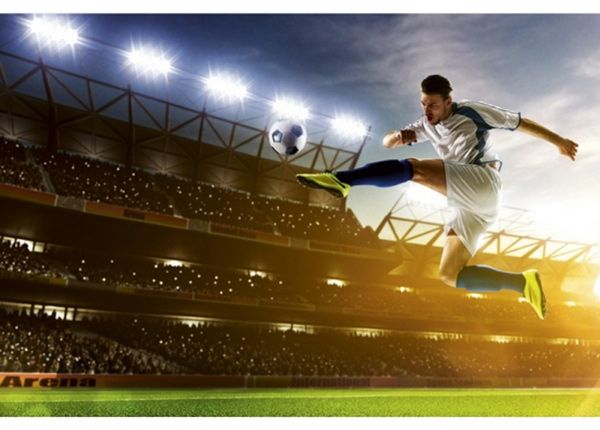 Non-woven kuvatapetti Soccer player