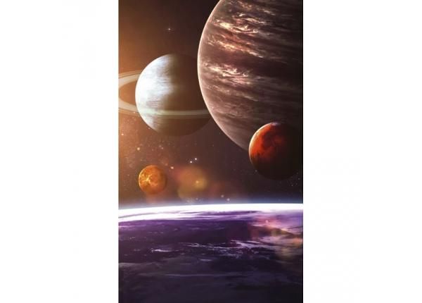 Non-woven kuvatapetti Solar system